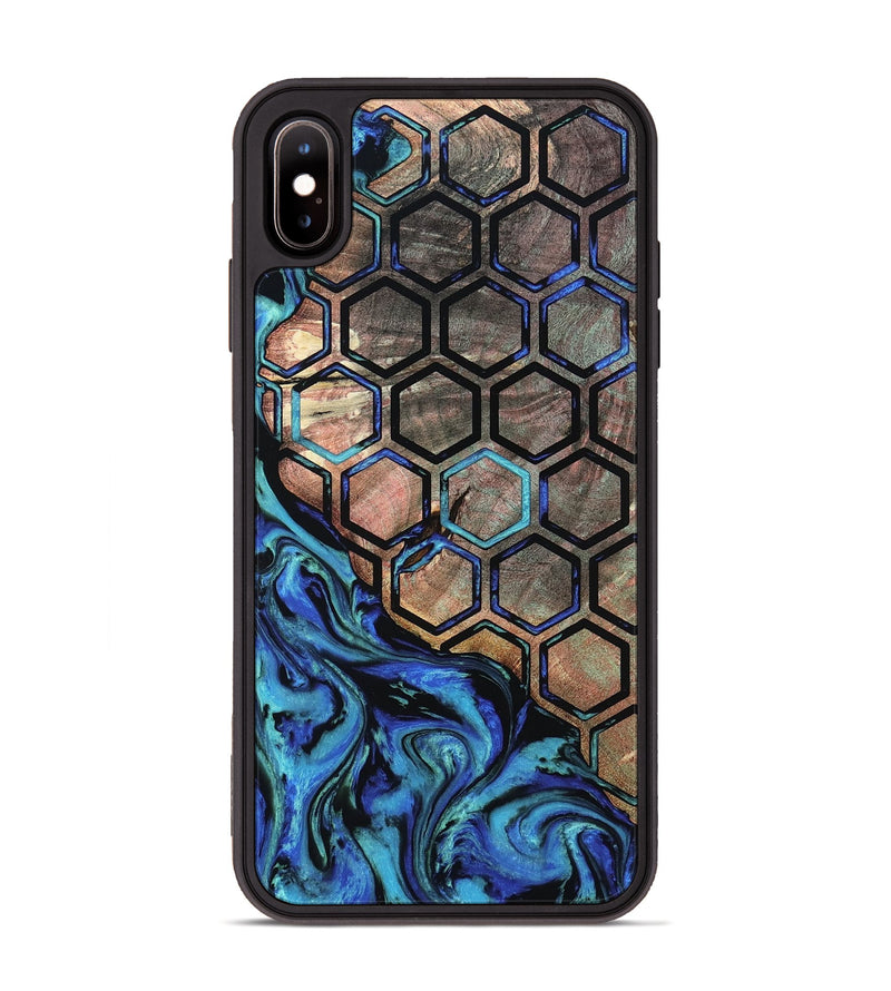 iPhone Xs Max Wood Phone Case - Katlin (Pattern, 799861)