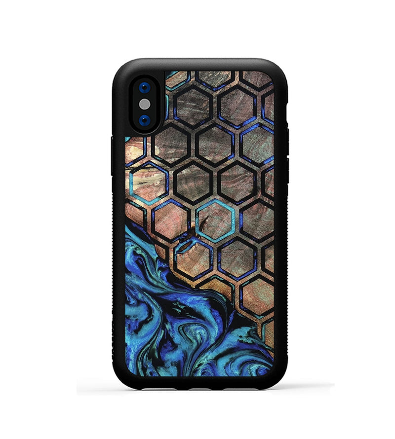 iPhone Xs Wood Phone Case - Katlin (Pattern, 799861)