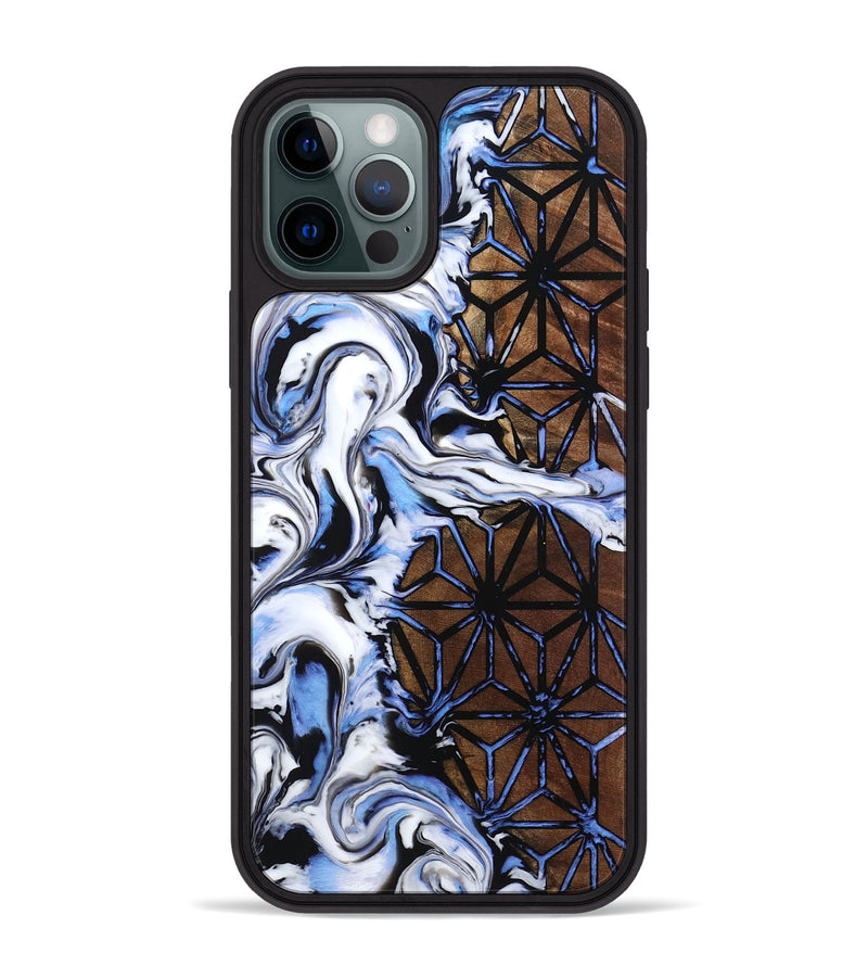 iPhone 12 Pro Max Wood Phone Case - Kenzie (Pattern, 799862)