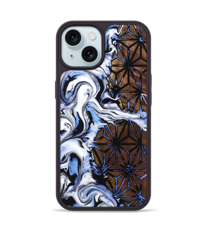 iPhone 15 Wood Phone Case - Kenzie (Pattern, 799862)
