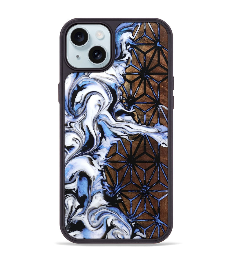 iPhone 15 Plus Wood Phone Case - Kenzie (Pattern, 799862)