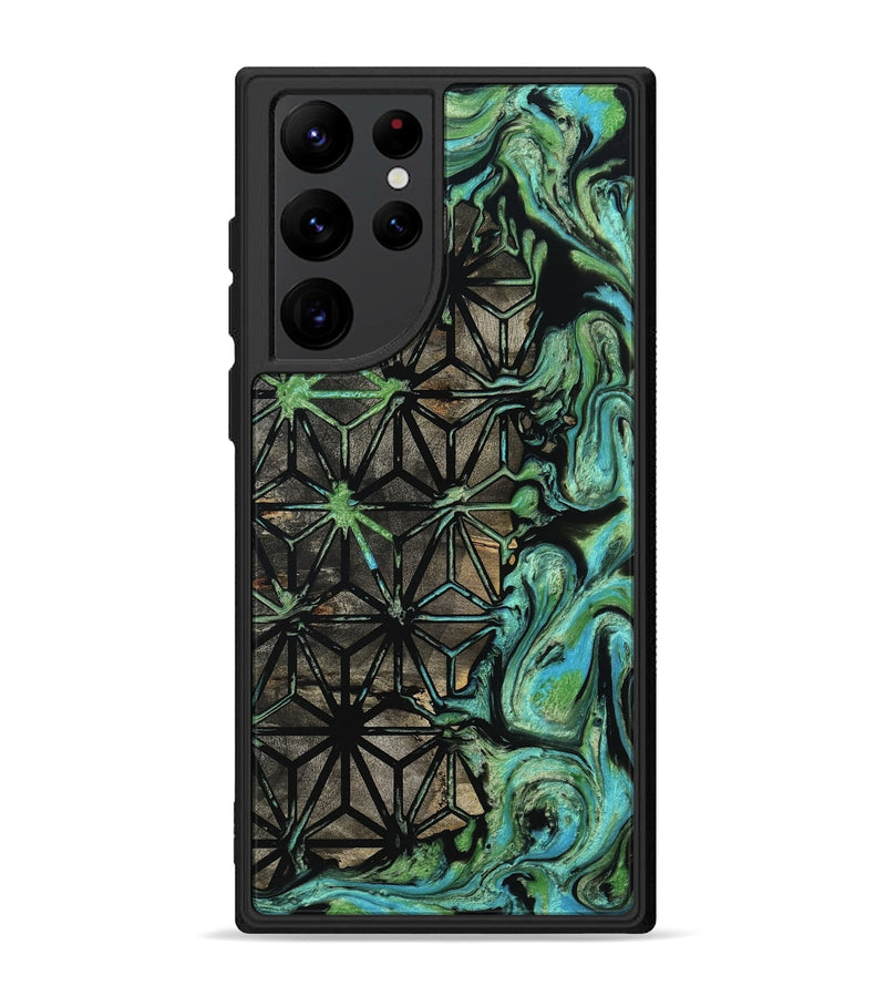 Galaxy S22 Ultra Wood Phone Case - Gianna (Pattern, 799863)