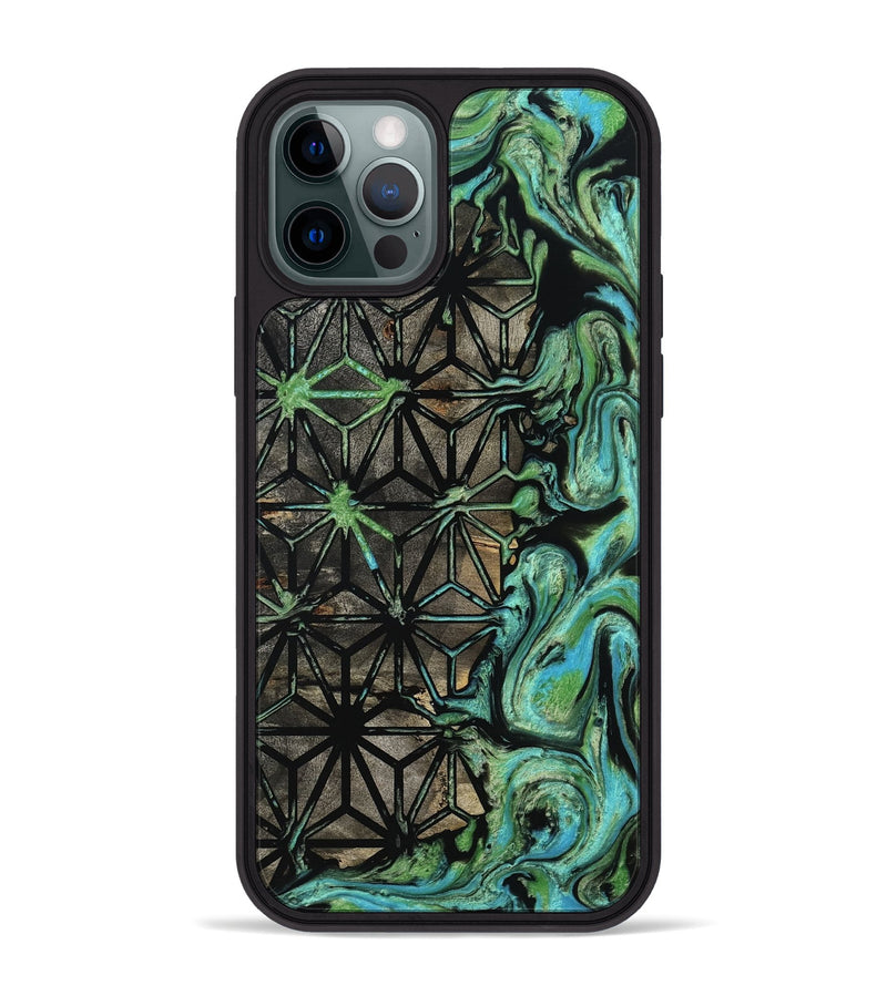 iPhone 12 Pro Max Wood Phone Case - Gianna (Pattern, 799863)