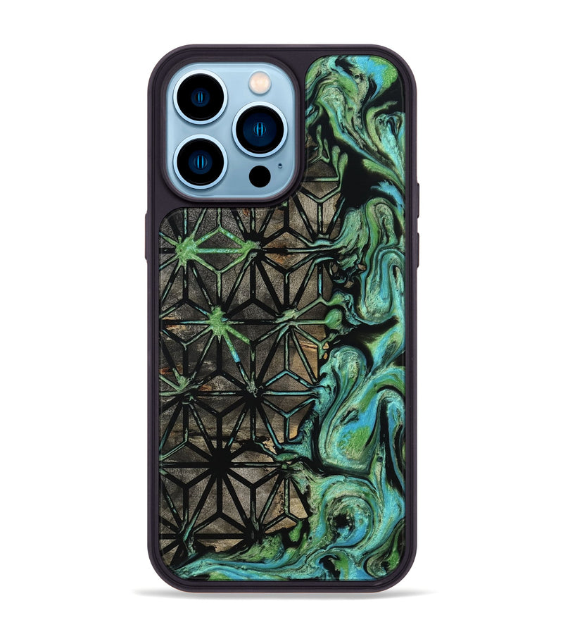 iPhone 14 Pro Max Wood Phone Case - Gianna (Pattern, 799863)