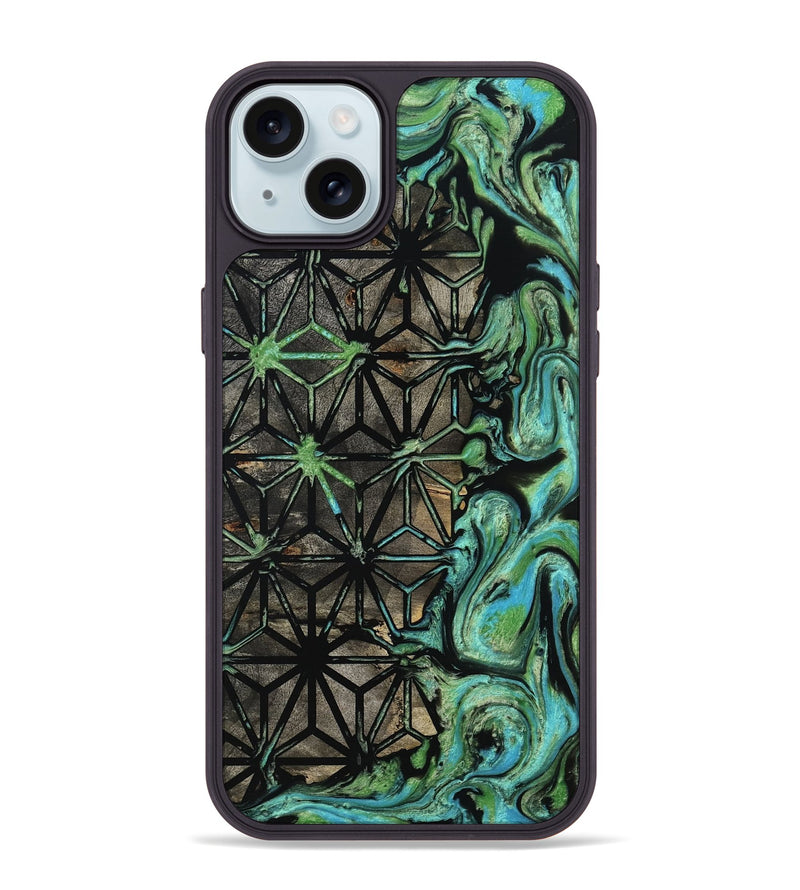 iPhone 15 Plus Wood Phone Case - Gianna (Pattern, 799863)