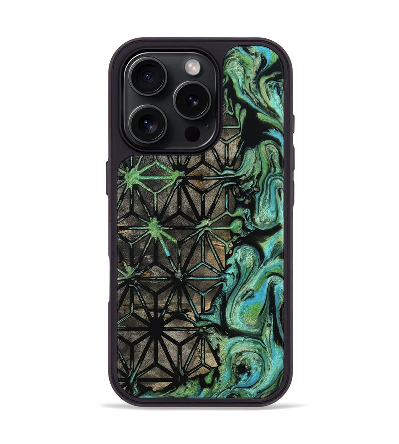 iPhone 16 Pro Wood Phone Case - Gianna (Pattern, 799863)