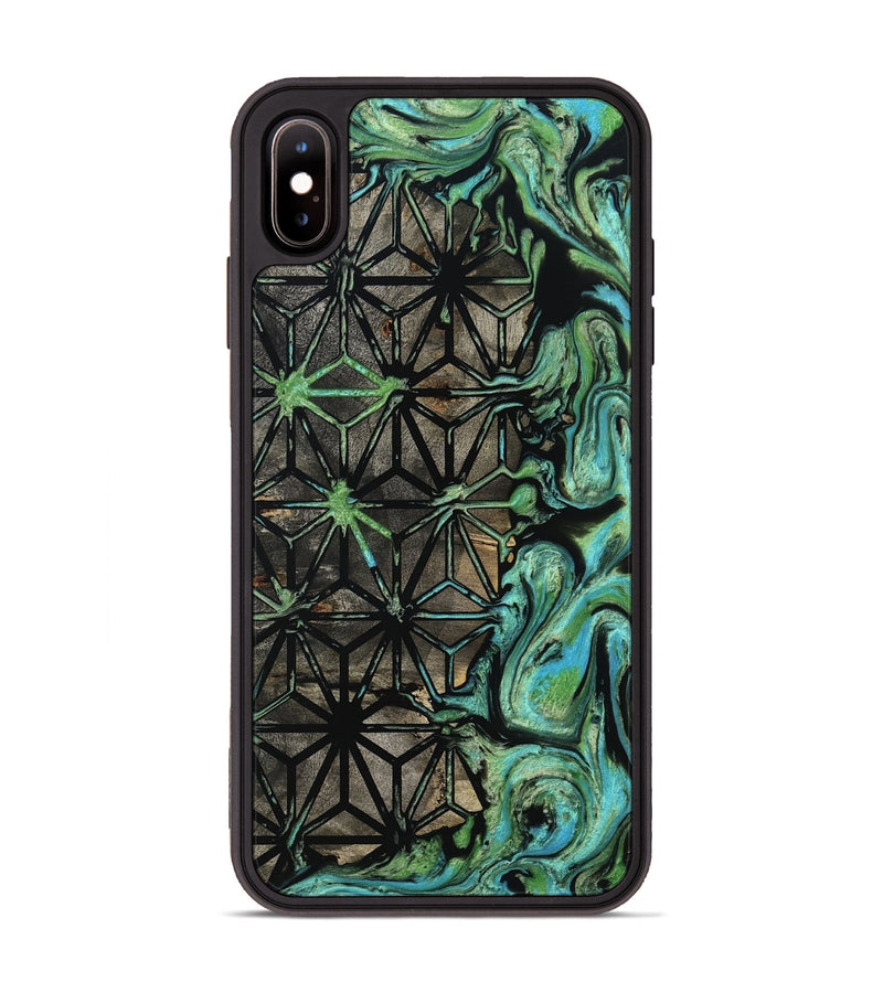 iPhone Xs Max Wood Phone Case - Gianna (Pattern, 799863)