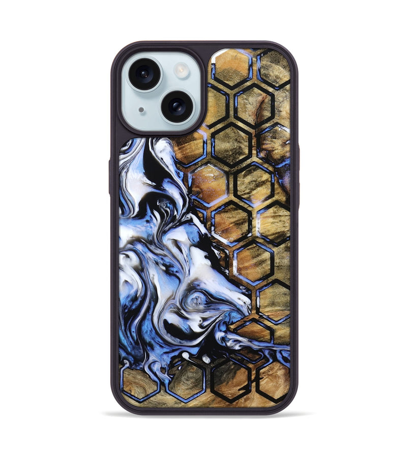 iPhone 15 Wood Phone Case - Jireh (Pattern, 799864)