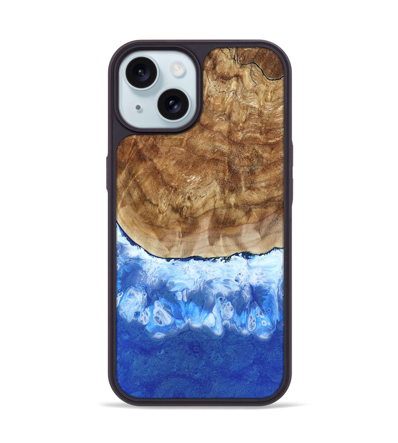 iPhone 15 Wood Phone Case - Terrie (Coastal, 799866)