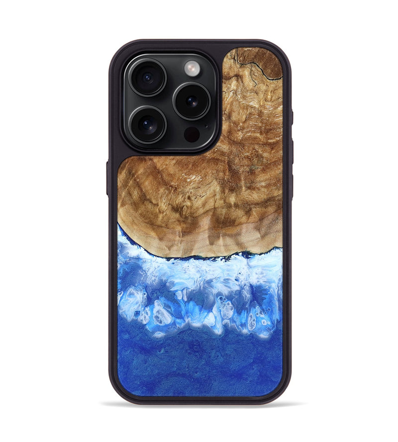 iPhone 15 Pro Wood Phone Case - Terrie (Coastal, 799866)
