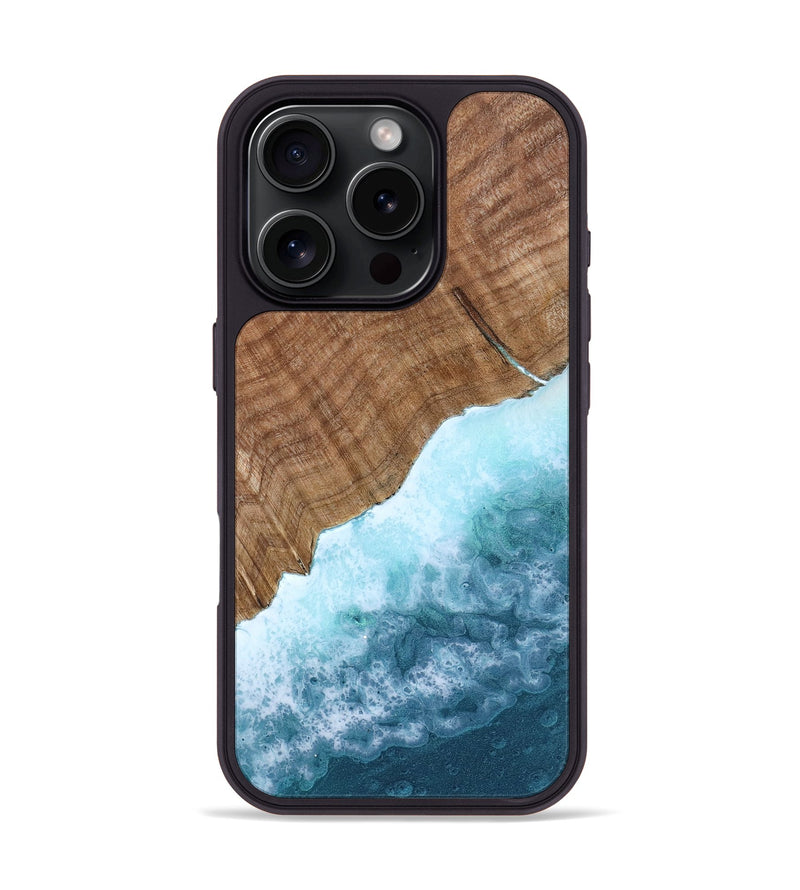 iPhone 16 Pro Wood Phone Case - Pierre (Coastal, 799867)