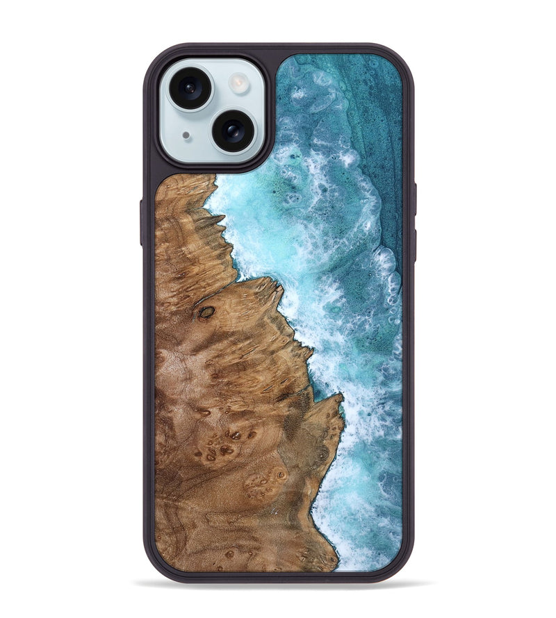 iPhone 15 Plus Wood Phone Case - Kenna (Coastal, 799868)