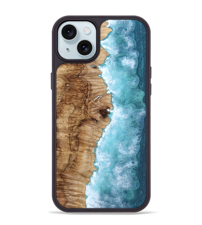 iPhone 15 Plus Wood Phone Case - Darwin (Coastal, 799869)
