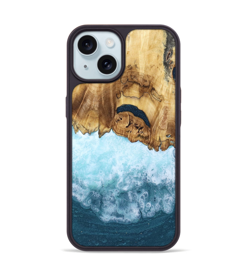 iPhone 15 Wood Phone Case - Dianne (Coastal, 799873)