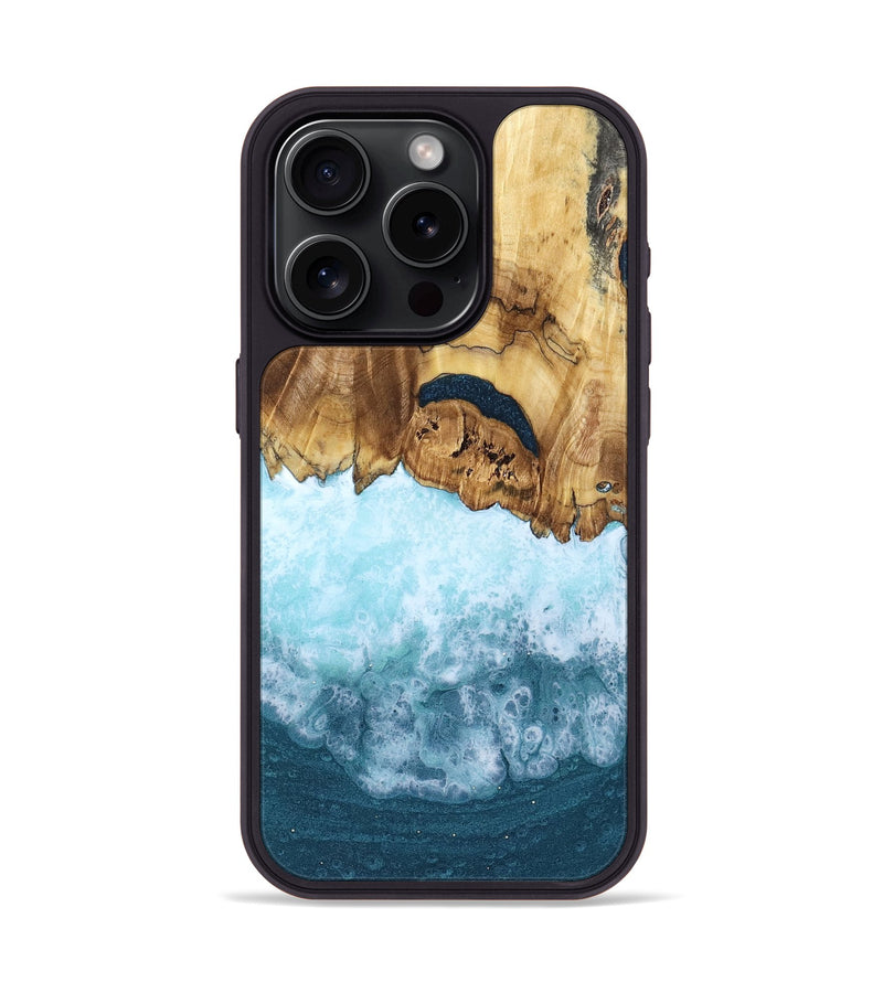 iPhone 15 Pro Wood Phone Case - Dianne (Coastal, 799873)