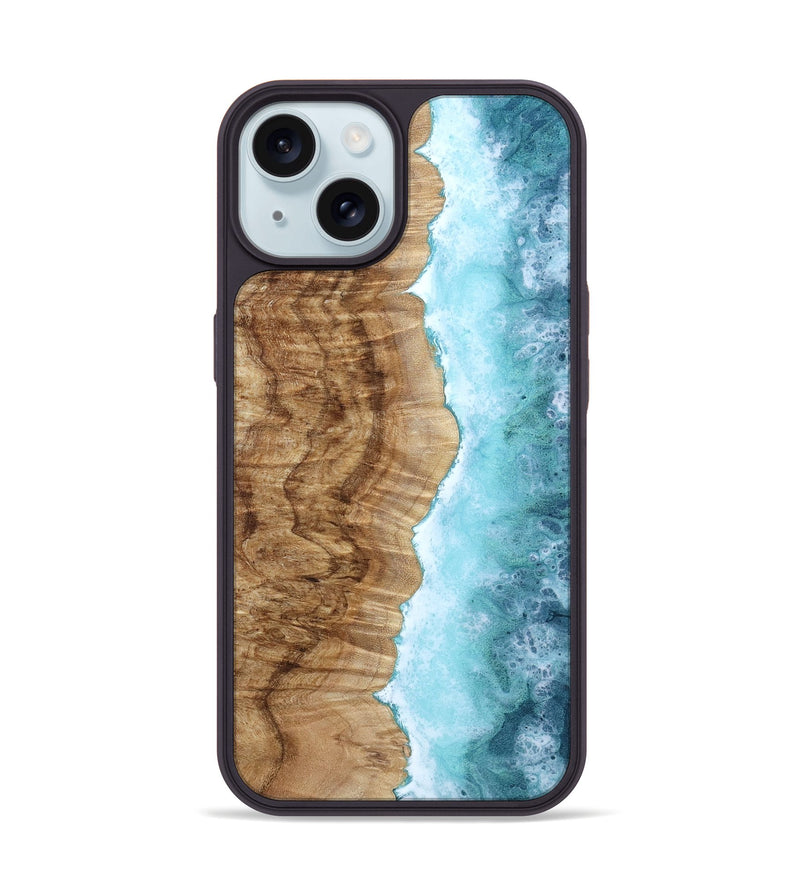 iPhone 15 Wood Phone Case - Kortney (Coastal, 799875)