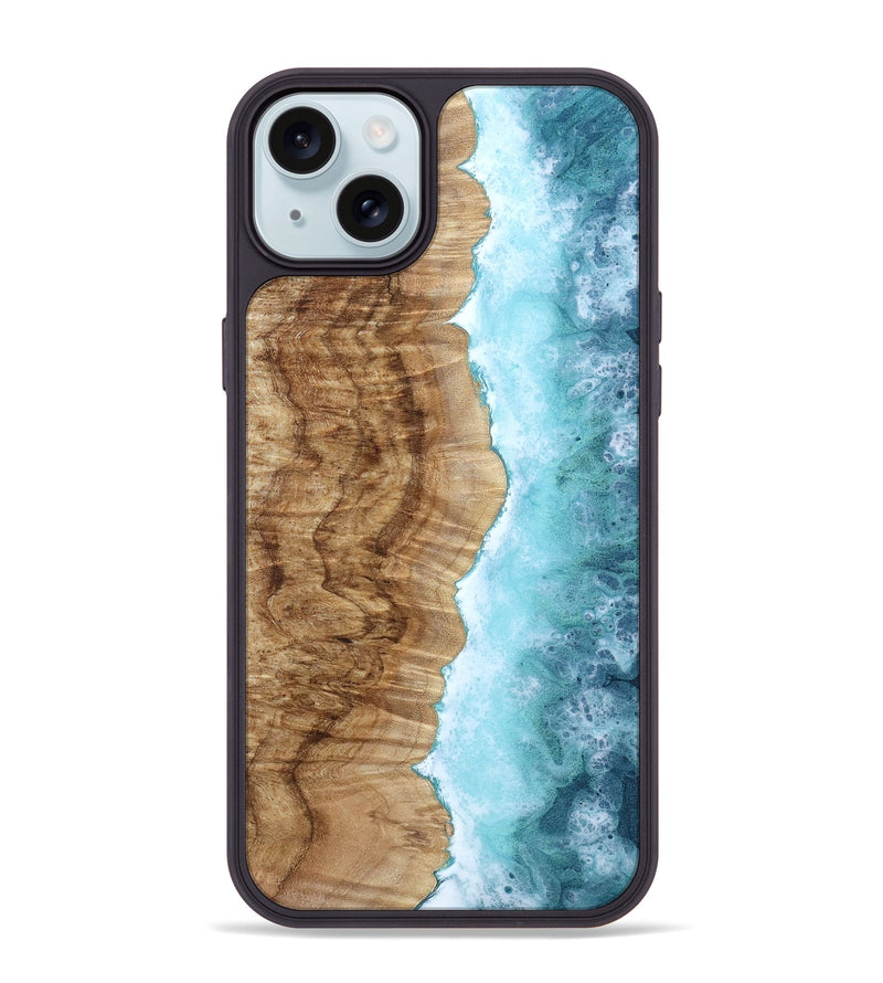 iPhone 15 Plus Wood Phone Case - Kortney (Coastal, 799875)