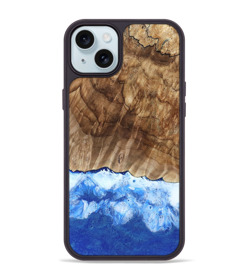 iPhone 15 Plus Wood Phone Case - Saundra (Coastal, 799876)