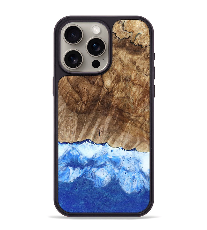 iPhone 15 Pro Max Wood Phone Case - Saundra (Coastal, 799876)
