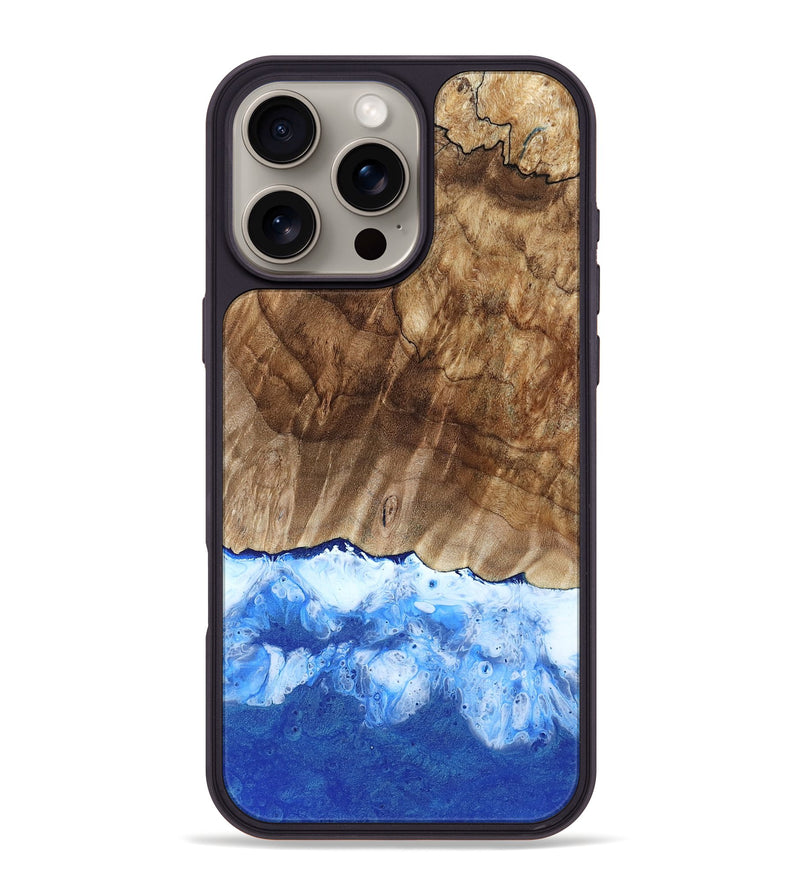 iPhone 16 Pro Max Wood Phone Case - Saundra (Coastal, 799876)