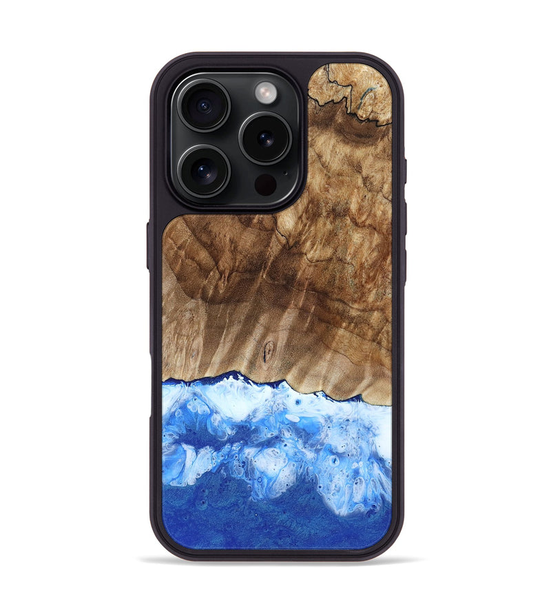iPhone 16 Pro Wood Phone Case - Saundra (Coastal, 799876)