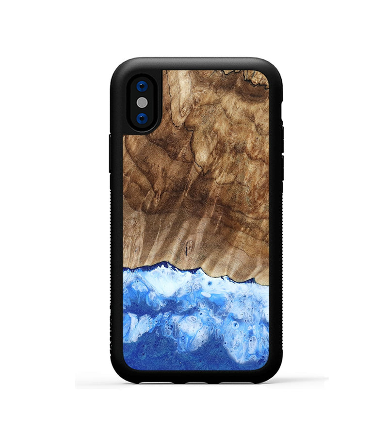 iPhone Xs Wood Phone Case - Saundra (Coastal, 799876)