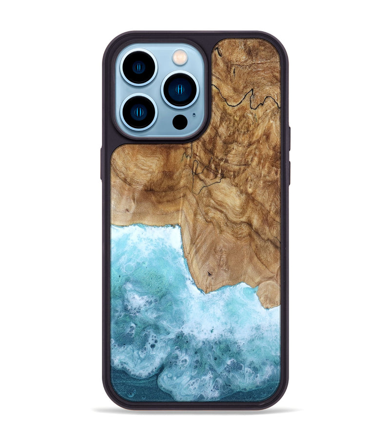 iPhone 14 Pro Max Wood Phone Case - Wilbert (Coastal, 799877)
