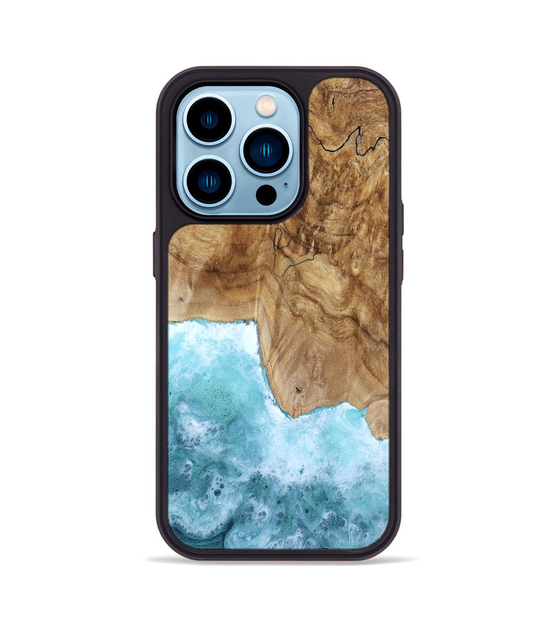 iPhone 14 Pro Wood Phone Case - Wilbert (Coastal, 799877)