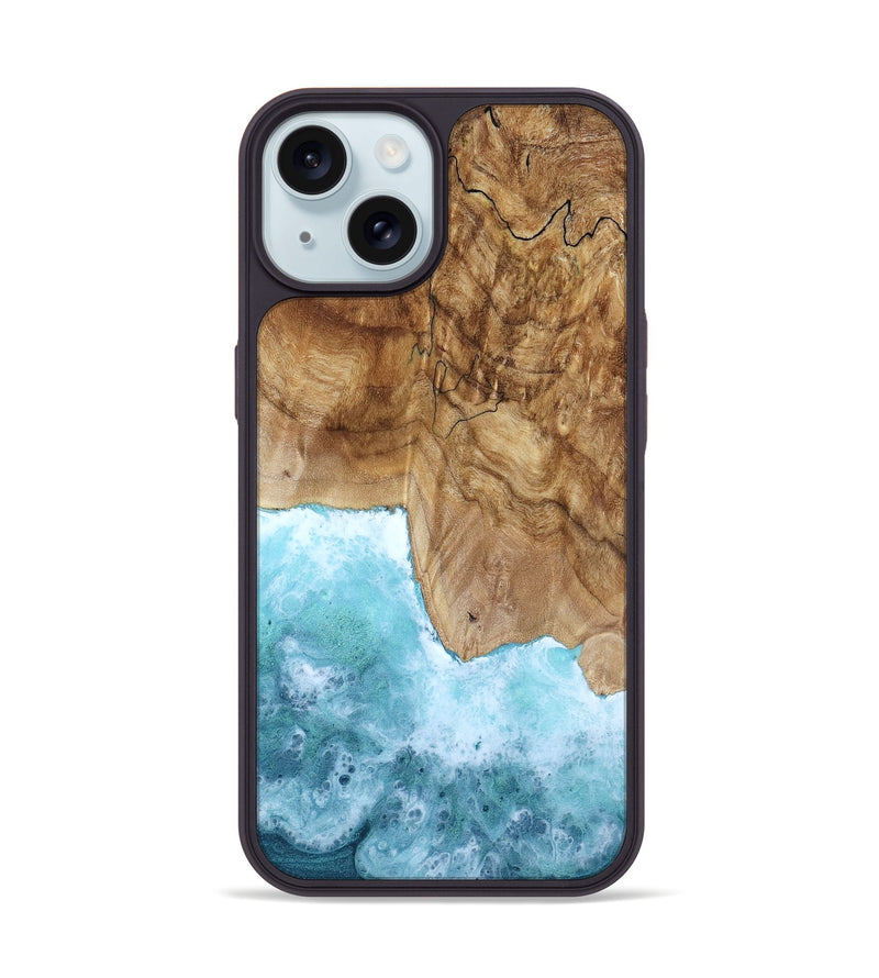 iPhone 15 Wood Phone Case - Wilbert (Coastal, 799877)