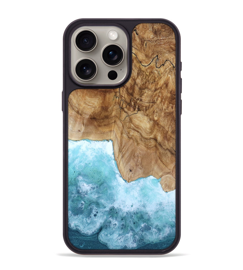 iPhone 15 Pro Max Wood Phone Case - Wilbert (Coastal, 799877)