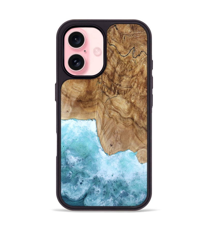 iPhone 16 Wood Phone Case - Wilbert (Coastal, 799877)