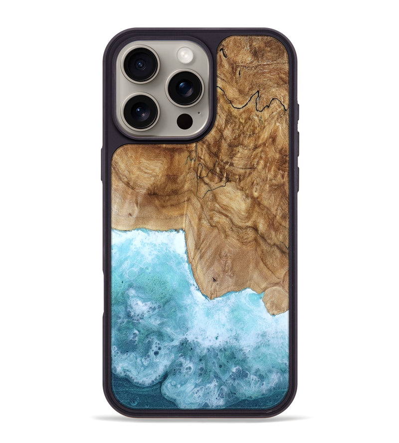 iPhone 16 Pro Max Wood Phone Case - Wilbert (Coastal, 799877)