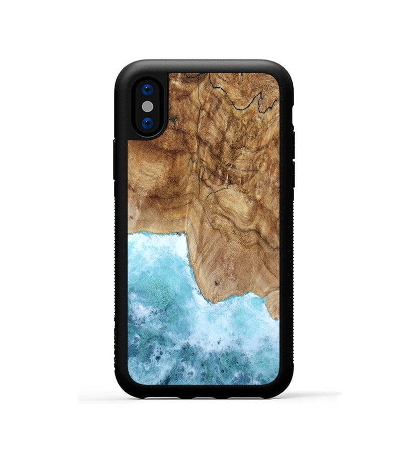 iPhone Xs Wood Phone Case - Wilbert (Coastal, 799877)