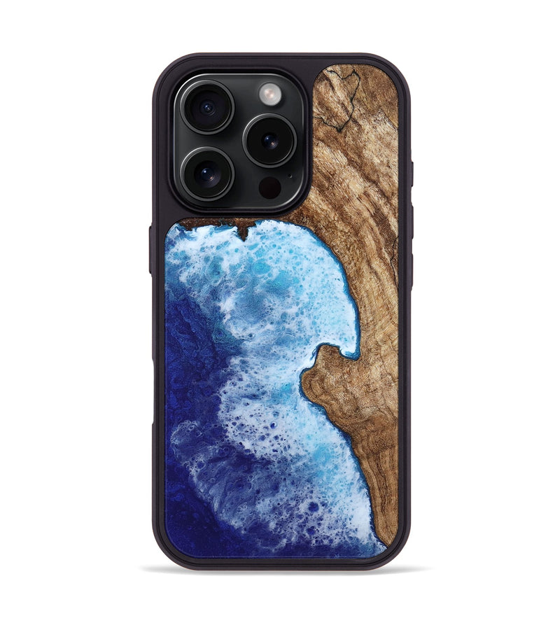 iPhone 16 Pro Wood Phone Case - Rosina (Coastal, 799878)