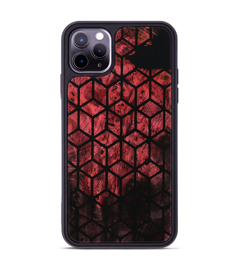 iPhone 11 Pro Max Wood Phone Case - Noah (Double Dyed, 799879)