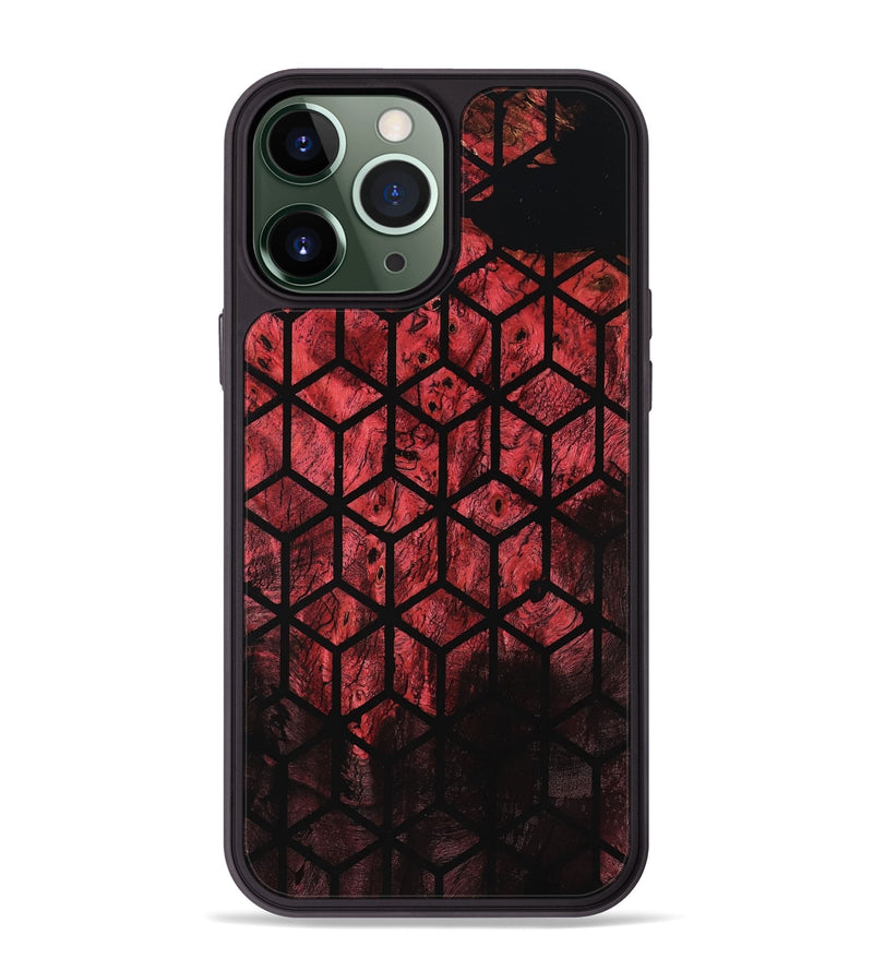 iPhone 13 Pro Max Wood Phone Case - Noah (Double Dyed, 799879)