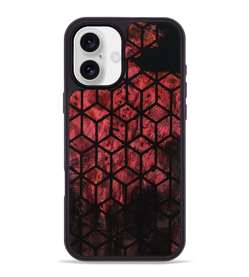 iPhone 16 Plus Wood Phone Case - Noah (Double Dyed, 799879)