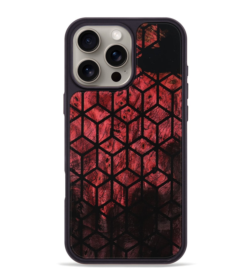 iPhone 16 Pro Max Wood Phone Case - Noah (Double Dyed, 799879)