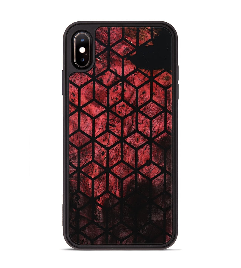 iPhone Xs Max Wood Phone Case - Noah (Double Dyed, 799879)