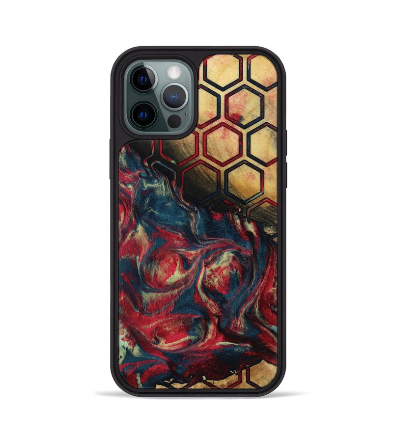 iPhone 12 Pro Wood Phone Case - Chante (Pattern, 799880)