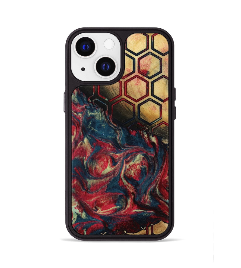 iPhone 13 Wood Phone Case - Chante (Pattern, 799880)