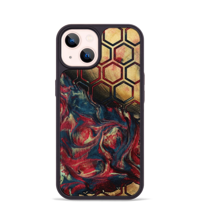 iPhone 14 Wood Phone Case - Chante (Pattern, 799880)