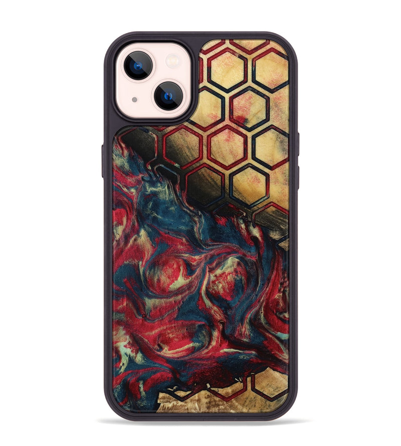 iPhone 14 Plus Wood Phone Case - Chante (Pattern, 799880)