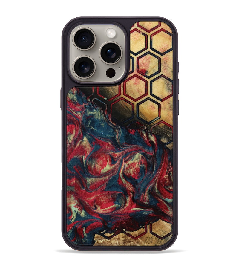 iPhone 16 Pro Max Wood Phone Case - Chante (Pattern, 799880)