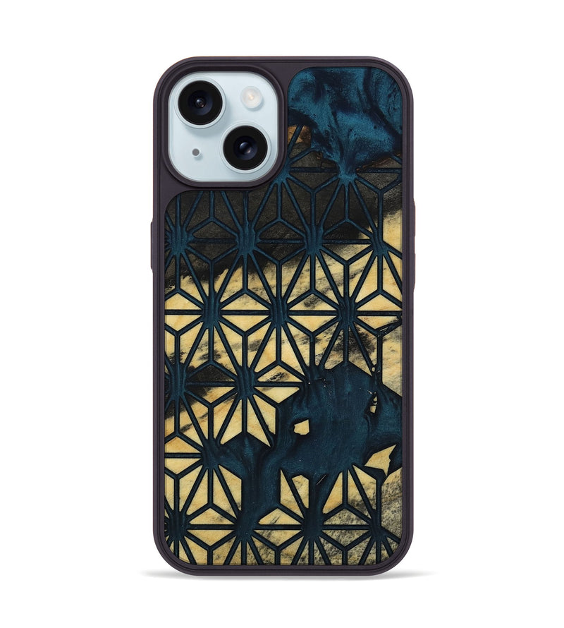 iPhone 15 Wood Phone Case - Avi (Pattern, 799881)