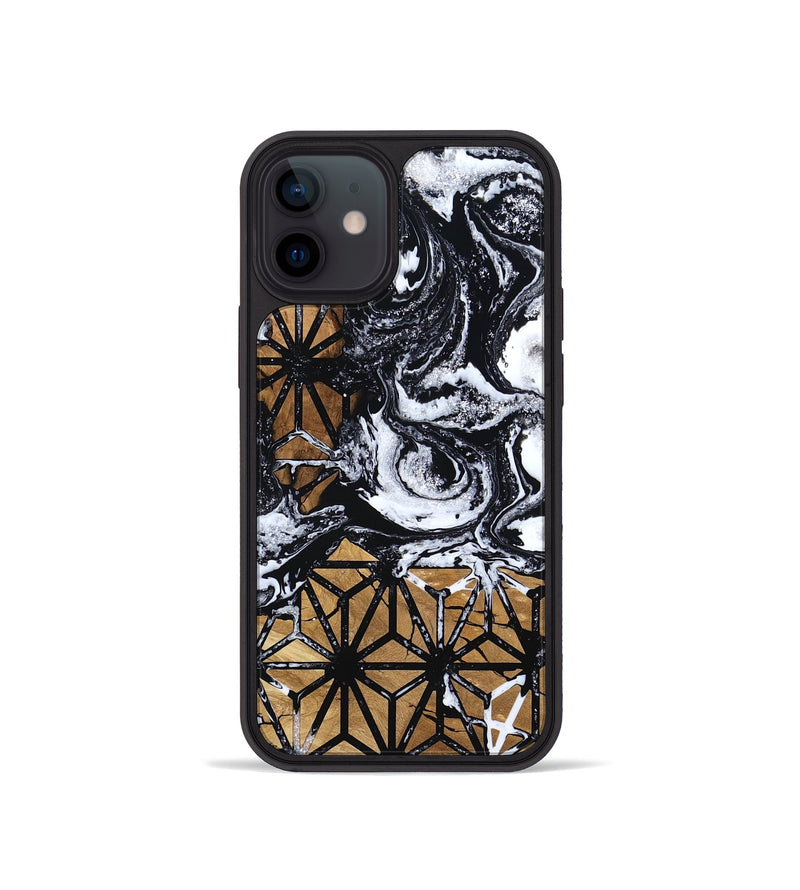 iPhone 12 mini Wood Phone Case - Yaakov (Pattern, 799882)