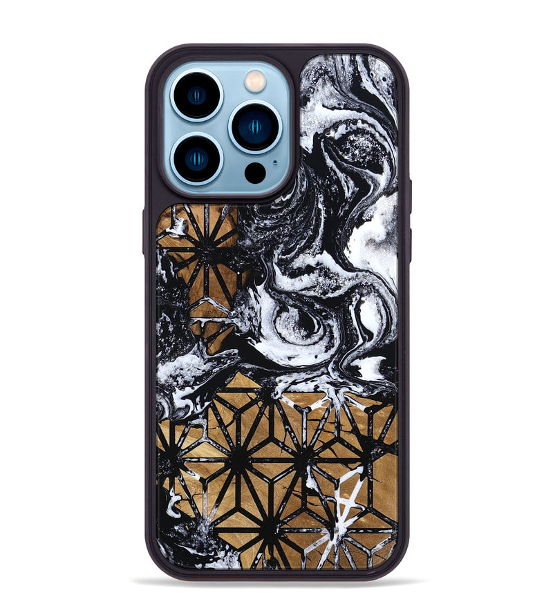 iPhone 14 Pro Max Wood Phone Case - Yaakov (Pattern, 799882)
