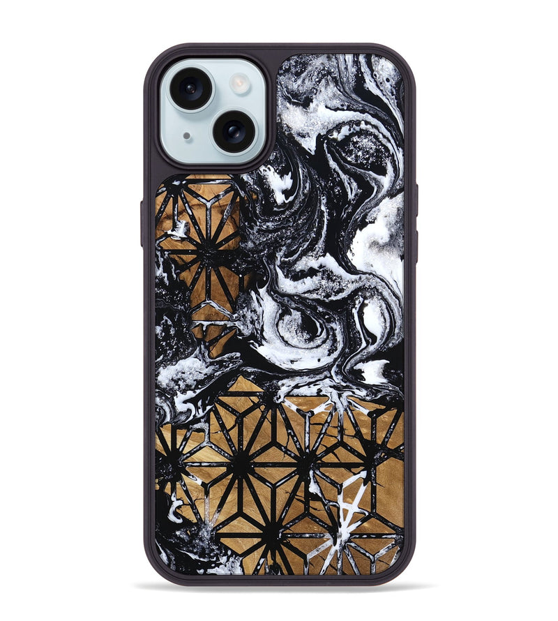 iPhone 15 Plus Wood Phone Case - Yaakov (Pattern, 799882)