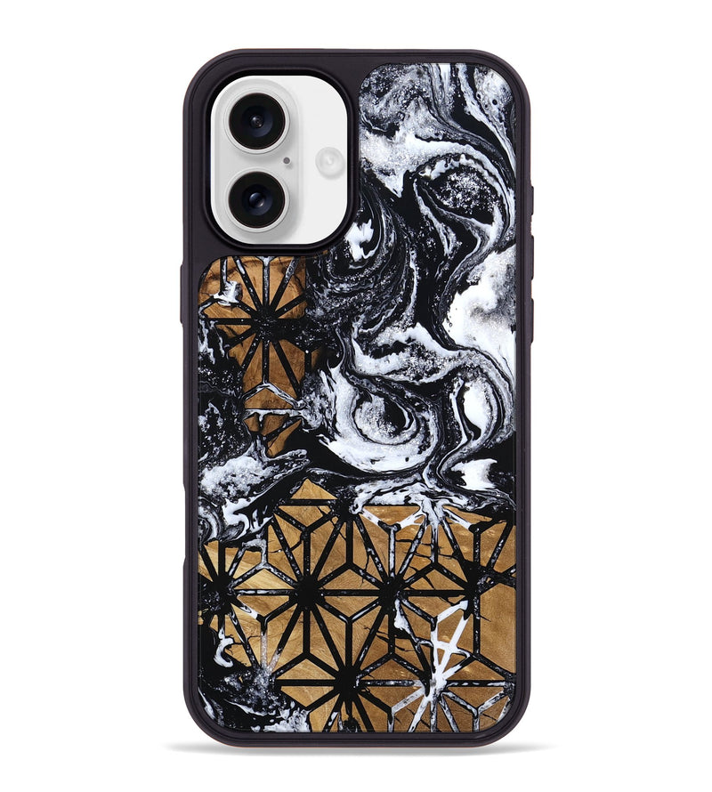 iPhone 16 Plus Wood Phone Case - Yaakov (Pattern, 799882)