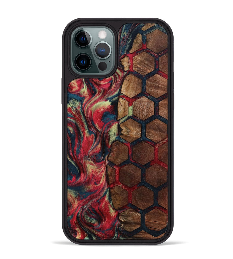 iPhone 12 Pro Max Wood Phone Case - Madalyn (Pattern, 799883)